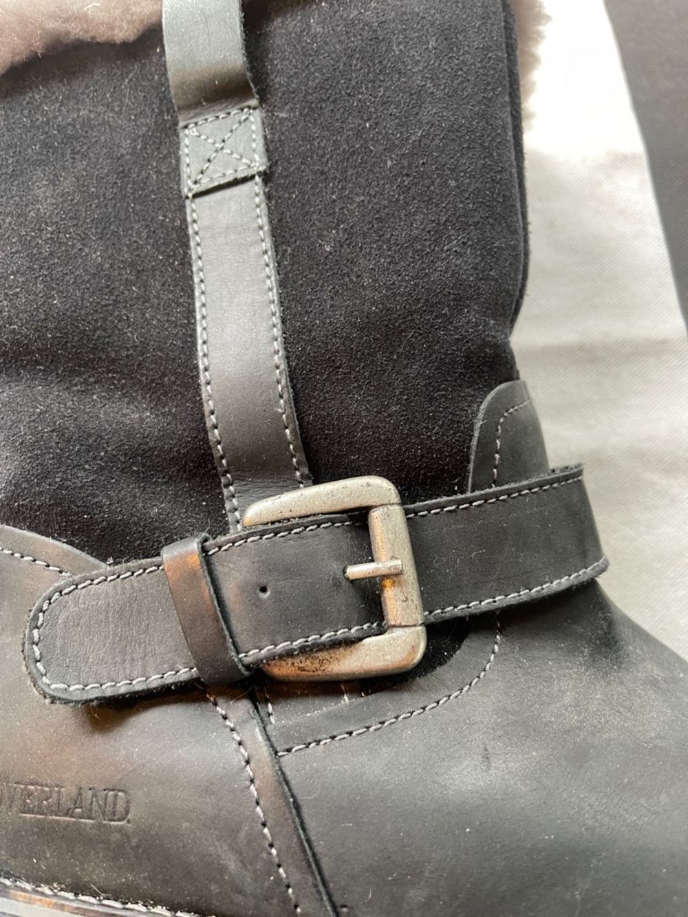 Overland black moto boots. - Picture 10 of 10
